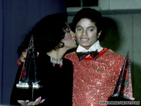 Michael Jackson and Diana Ross at the 1981 American Music Awards.