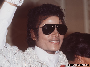 Michael Jackson, shown here in the mid-'80s, was involved in a accident while filming a commercial.