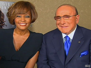 Whitney Houston has credited mentor Clive Davis, right, for her comeback after a seven-year absence.