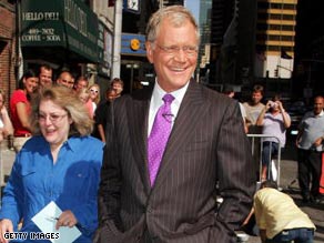 Late-night host David Letterman says he "avoided getting married for ... 23 years."