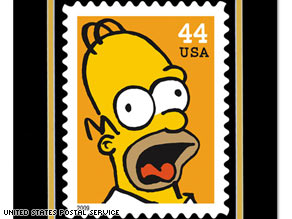 Simpsons stamps to hit post offices d oh CNN