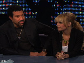 Lionel Richie and his daughter, Nicole, gave their first joint TV interview in six years to CNN's Larry King.