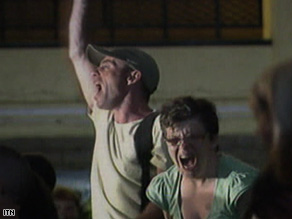 Susan Boyle fans watch her perform for the final time on Britain's Got Talent.