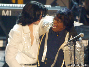 james brown and michael jackson