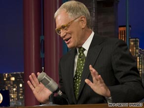 David Letterman has mined private events in his life for very public jokes on his show.