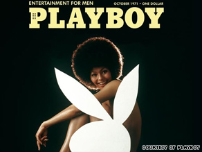 Darine Stern's picture on the October 1971 cover served as the inspiration for Playboy's November 2009 cover.