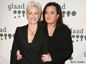 Rumors have been swirling that Kelli Carpenter, left, and Rosie O'Donnell are splitting.