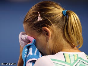 The emotion of victory proves too much for Dokic -- who is on the comeback trail.