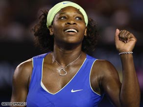 Serena Williams is bidding for her 10th grand slam triumph in the final of the Australian Open.