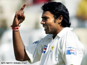 Danish Kaneria, in action against India last December, was hoping to play in the Indian Premier League.