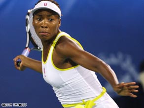 Venus took a 10-9 career lead over Serena after defeating her younger sibling in the Dubai Open semifinals.