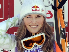 Vonn is now the most successful American World Cup skier in history after her 19th victory on Sunday.