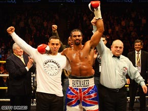 David Haye has finally secured a showdown with Wladimir Klitschko for his two world heavyweight title belts.