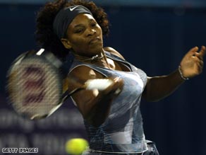 Williams crashed out in her first clay-court match of the season in the Andalucia Open.