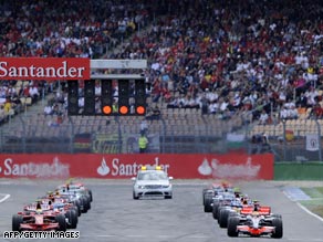 formula 1 grid