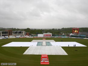 Bad weather washed out the whole of the second day at Durham with England in control on 302-2.