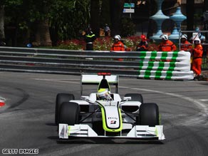 Championship leader Button can't do a thing wrong as he showed with pole for Sunday's Monaco Grand Prix.