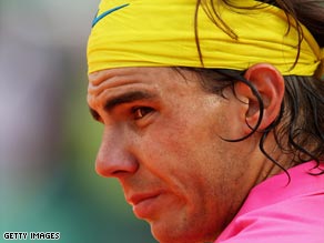 World number one Nadal has been told by doctors to rest his injured knee.