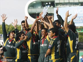 Pakistan went one better after losing in the final of the inaugural World Twenty20 to India.