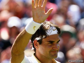 Federer's straight sets victory over Tommy Haas puts him closer to a record 15th grand slam success.