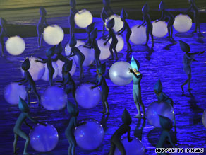 A Hungary dragon boat team practices on the Lotus Pond in Kaohsiung, Taiwan, on Thursday.
