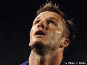 Beckham has been involved in another argument with a fan just a week after a previous confrontation.