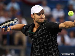 Andy Roddick faces his 2007 final opponent John Isner in the semifinals in Washington.