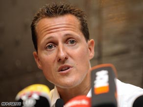 Schumacher spoke of his disappointment as he explained his decision to abort his return.