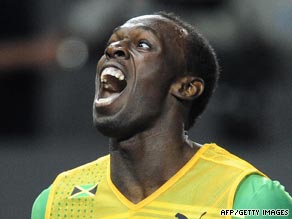 Jamaican sprinter Bolt is a born entertainer both on and off the athletics track.