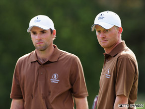 Simon Dyson (left) and Oliver Wilson have proved unstoppable for Great Britain and Ireland.