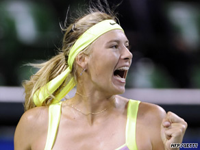 Sharapova was delighted to come through a tough third round match in Tokyo.