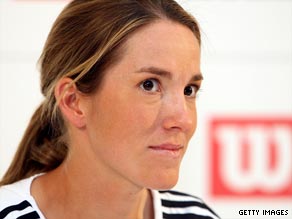 Henin is setting her sights on grand slam glory on her return to tennis.