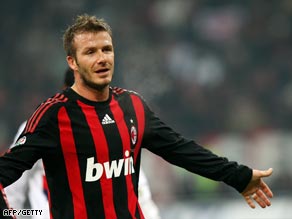 Milan will have to increase their offer for Beckham to tempt LA Galaxy to part with the England midfielder.
