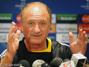 Brazilian Scolari lasted  just seven months at Stamford Bridge.