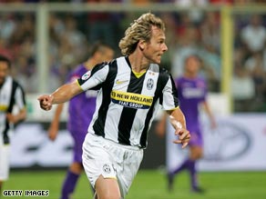 Nedved has spent eight years with Juventus, winning the Serie A title twice with them.
