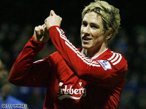 Torres has not been seen in action for Liverpool since being injured against Real Madrid last month.