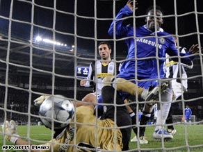 Essien marks his Chelsea return after a six-month injury absence with a crucial away goal in Turin.