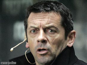 Phil Brown has been warned about his future conduct after a touchline row with Joe Kinnear in January.