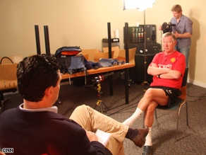 Ferguson sits down with CNN's Pedro Pinto to discuss a career that has included 23 years at Old Trafford.
