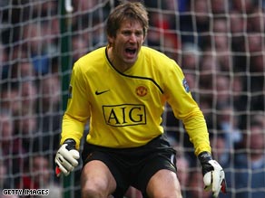 Van der Sar is determined to avoid a second Champions League final defeat in Rome's Stadio Olimpico.