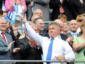 Guus Hiddink enjoyed a short-but-successful stay at Premier League club Chelsea