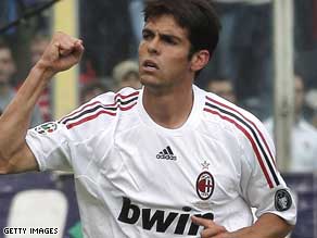 Now for Spanish white: Former AC Milan player Kaka became the first of the second-generation 'galacticos'