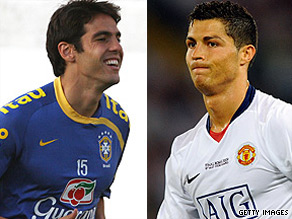 Real hope the capture of Kaka (left) and Ronaldo will have an impact on and off the pitch.