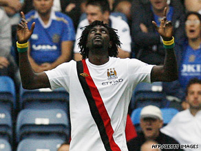Emmanuel Adebayor is proving to be an early success following his big-money move to Manchester City.