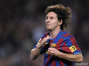 Messi put Atletico to the sword with two goals in the Camp Nou.