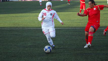 West Bank's new soccer players