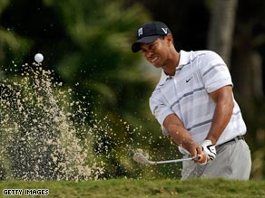 Woods remains the biggest attraction in golf and can command massive fees.