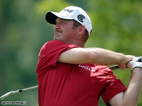 Kelly struck the ball sweetly with his irons as he carded a six-under 66.