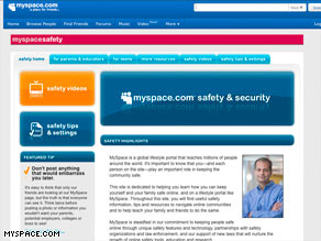 MySpace.com's chief security officer said in 2007 the site has "zero tolerance for sexual predators."