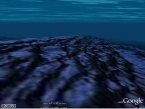 The new Google Earth 5.0 software allows users to explore the ocean depths from their computers.